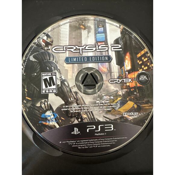 Crysis 2 Limited Edition - PS3 Disc Only! - Picture 1 of 3